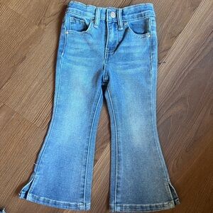 Stylish Blue Denim Kids Flare Jeans